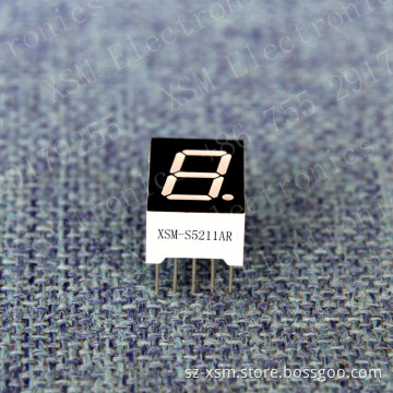 0.52" 1 Digit 7 Segment LED Display (XSM-S5211AR)
